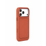 Mujjo Troubadour Modular Leather Case kožené puzdro pre Apple iPhone 18 Pro Max / 17 Pro Max, MagSafe, terakotové