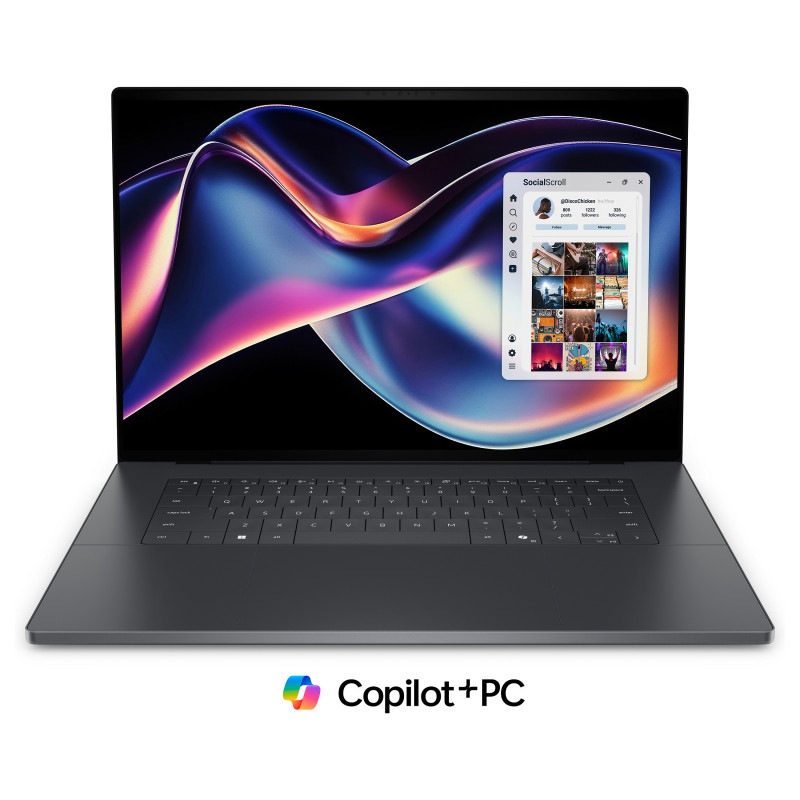 Dell XPS 16 DA16260-945YK 16-palcový dotykový notebook, Intel Core Ultra X9 388H, 32 GB RAM, 1 TB SSD, Windows 11 Home, grafitový