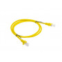 Lanberg PCU6-10CC-0100-Y sieťový kábel Cat6 U/UTP, 1 m, žltý