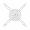 Maclean MC-200 W stropný držiak na projektory, oceľ, 54–320 mm, do 13,5 kg, biely