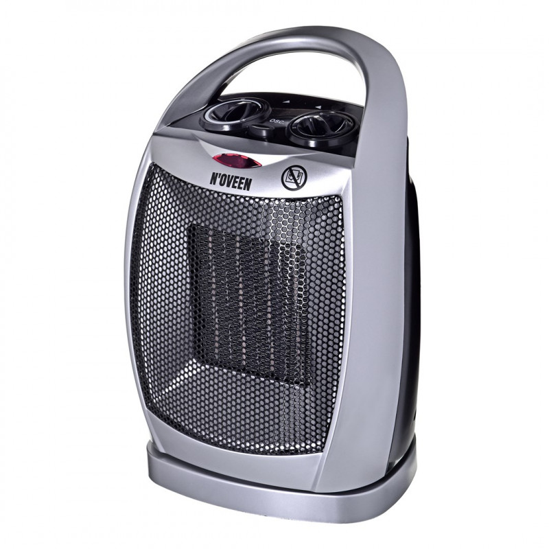 Noveen PTC09 keramický teplovzdušný ventilátor, 1500 W, sivý
