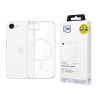 3MK Clear MagCase Apple iPhone 17e / 16e puzdro s MagSafe, priehľadné