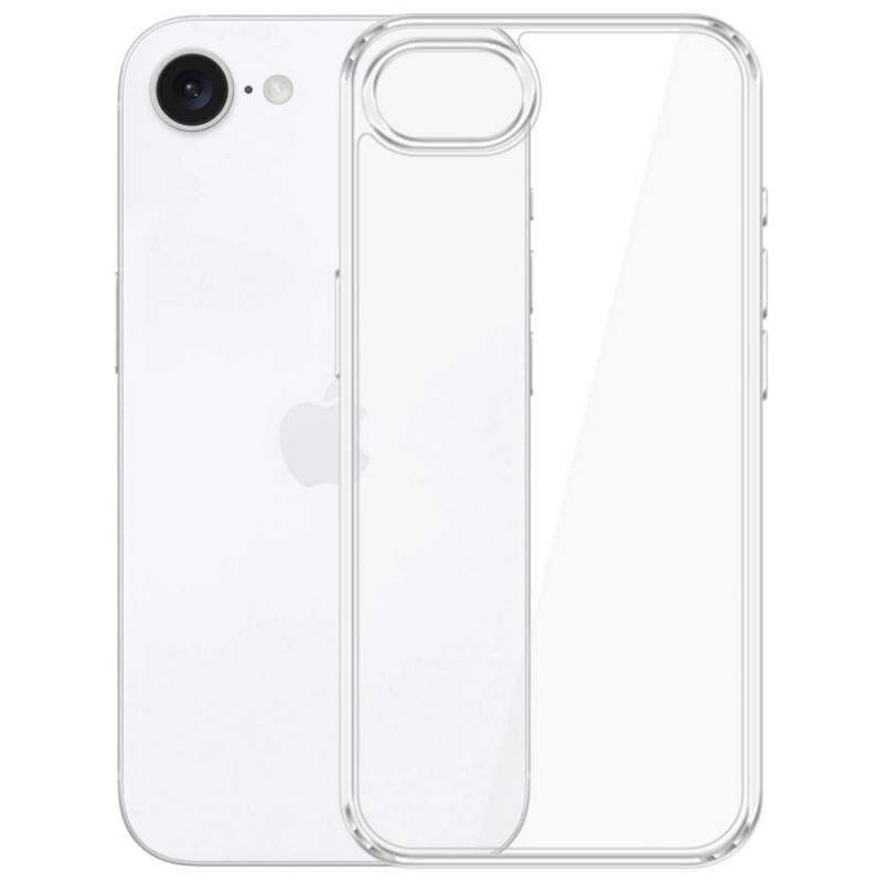 3MK Armor Case puzdro pre Apple iPhone 17e / 16e, priehľadné