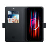 3MK Wallet Case peňaženkové puzdro pre Xiaomi 15 Ultra, čierne