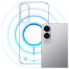 3MK Just20g MagCase puzdro na Samsung Galaxy S25 Edge, priehľadné