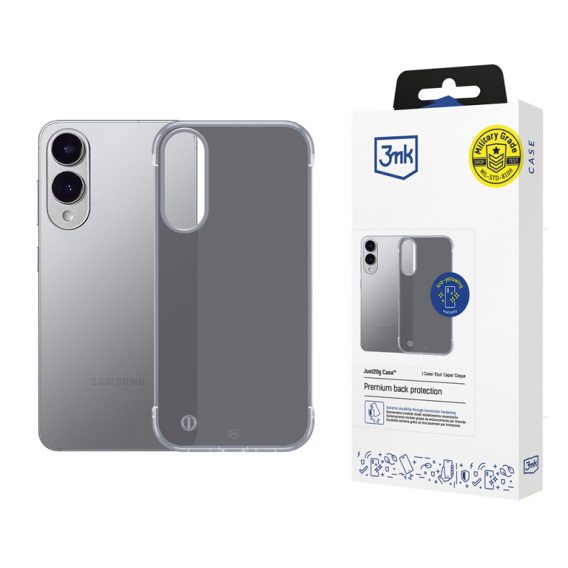 3MK Just20g Matt Case puzdro na Samsung Galaxy S25 Edge, čierne