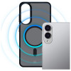 3MK Smoke MagCase puzdro na Samsung Galaxy S25 Edge, čierne