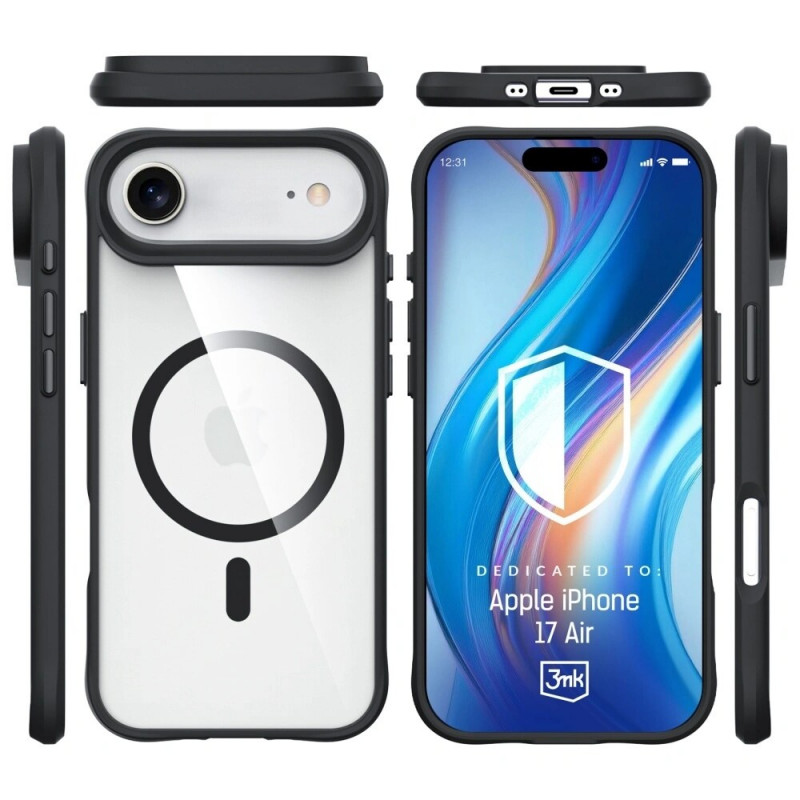 3mk Satin Armor MagCase puzdro pre Apple iPhone Air, biele