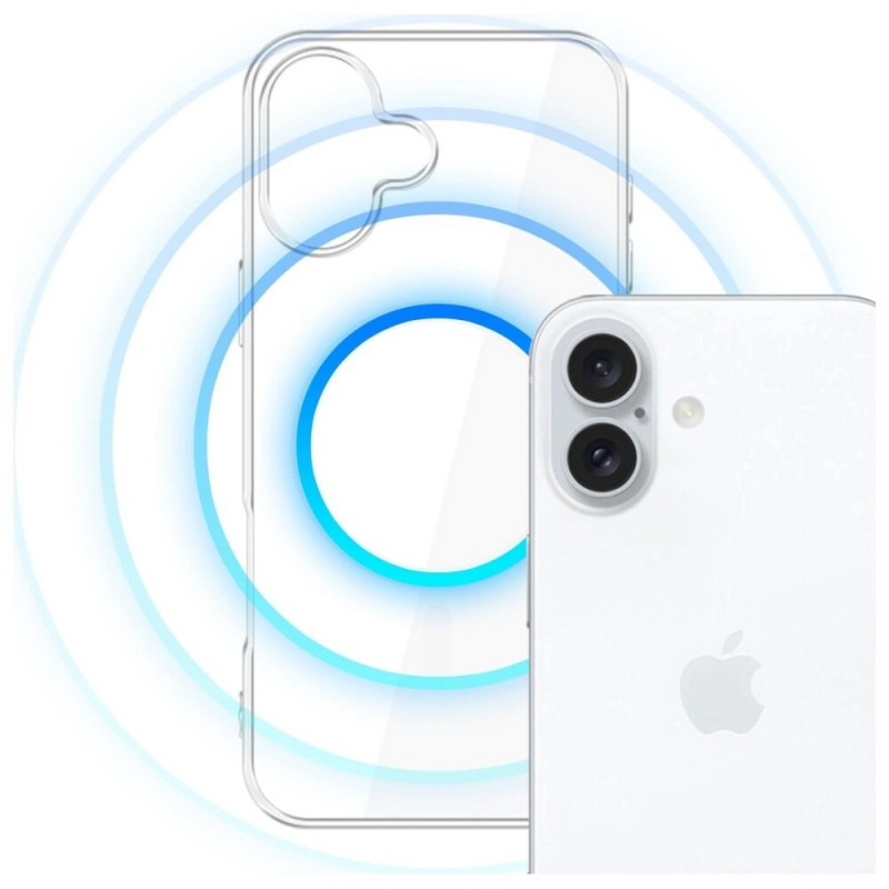 3MK Clear MagCase puzdro pre Apple iPhone 17, priehľadné