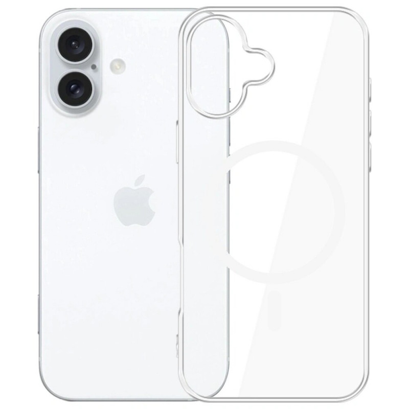 3MK Clear MagCase puzdro pre Apple iPhone 17, priehľadné