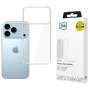 3mk Clear Case ochranné puzdro pre Apple iPhone 17 Pro / 18 Pro, priehľadné