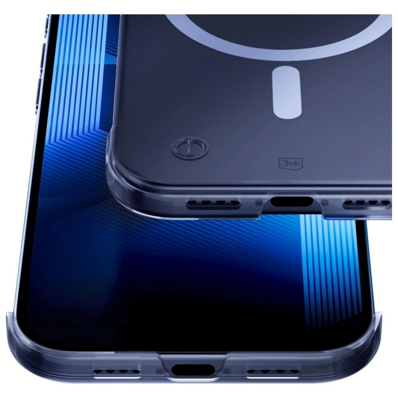 3mk Just20g MagCase kryt pre Apple iPhone 17 Pro Max, priehľadný, polykarbonát