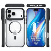 3mk Satin Armor MagCase kryt pre Apple iPhone 17 Pro Max, priehľadný čierny
