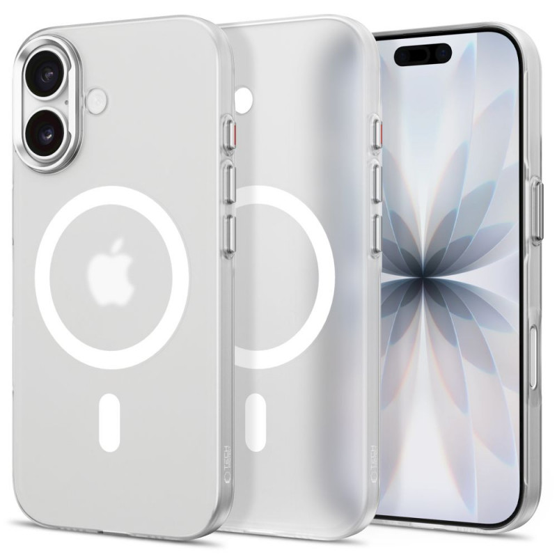 Tech-Protect MagZero MagSafe kryt na Apple iPhone 17, matná biela