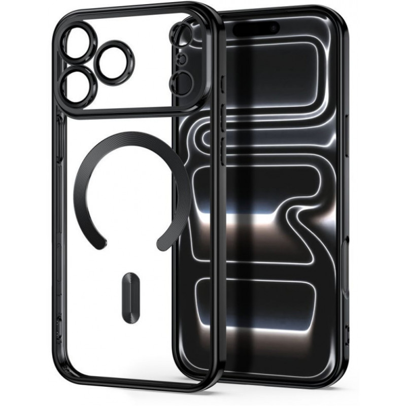 Tech-Protect MagFlex MagSafe kryt na Apple iPhone 17 Pro / 18 Pro, lesklá čierna