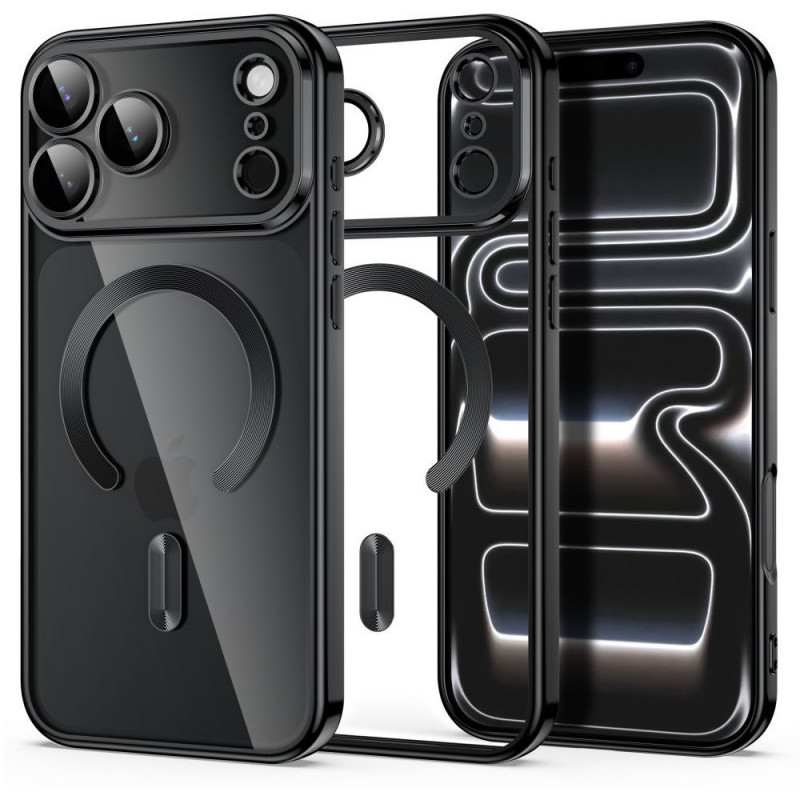 Tech-Protect MagFlex MagSafe kryt na Apple iPhone 17 Pro Max / 18 Pro Max, lesklá čierna