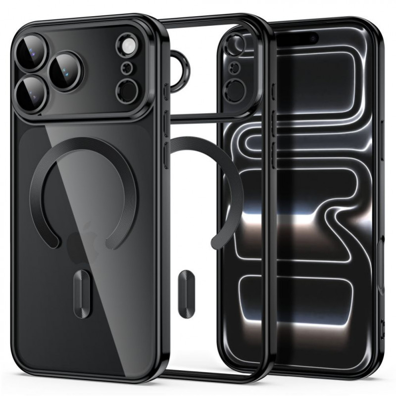 Tech-Protect MagFlex MagSafe kryt na Apple iPhone 17 Pro Max / 18 Pro Max, lesklá čierna
