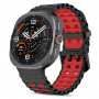 Tech-Protect Iconband Pro remienok pre Samsung Galaxy Watch Ultra 1 / 2 (2024-2026), 47 mm, čierno-červený