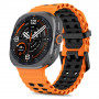 Tech-Protect Iconband Pro remienok pre Samsung Galaxy Watch Ultra 1 / 2 (2024-2026), 47 mm, oranžovo-čierny