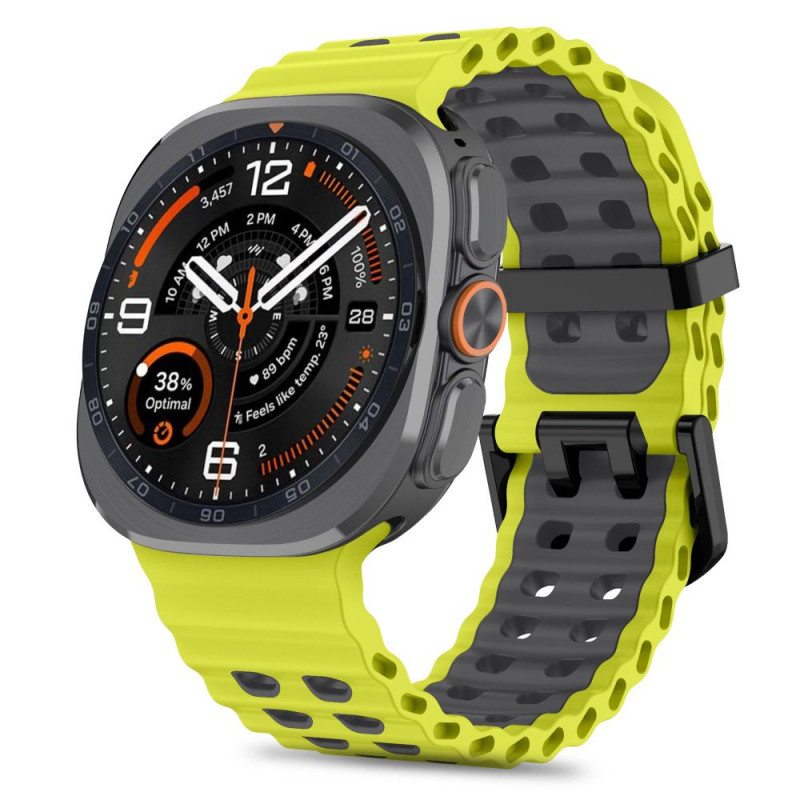 Tech-Protect Iconband Pro remienok pre Samsung Galaxy Watch Ultra 1 / 2 (2024-2026), 47 mm, limetkovo-čierny