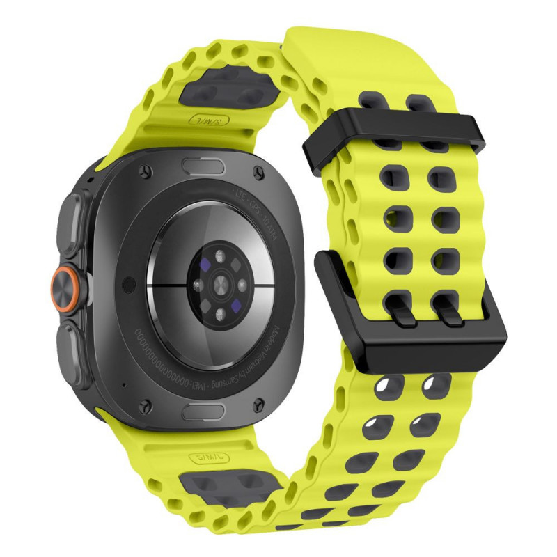 Tech-Protect Iconband Pro remienok pre Samsung Galaxy Watch Ultra 1 / 2 (2024-2026), 47 mm, limetkovo-čierny