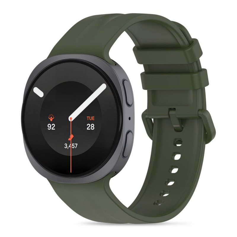 Tech-Protect Silicone Evo remienok pre Samsung Galaxy Watch 8 / 9 / Classic (40 / 44 / 46 mm), vojenský zelený