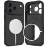Tech-Protect Silicone MagSafe puzdro pre Apple iPhone 17 Pro Max, čierna