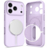 Tech-Protect Silicone MagSafe puzdro pre Apple iPhone 17 Pro, fialové, THP4521