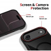 Tech-Protect MagHybrid MagSafe puzdro pre Apple iPhone Air, čierna/červená