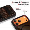 Puzdro Tech-Protect MagHybrid MagSafe pre Apple iPhone 17 Pro Max, čierno-červené