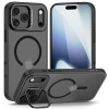 Puzdro Tech-Protect Magstand MagSafe pre Apple iPhone 17 Pro, matné čierne