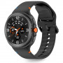 Tech-Protect Silicone remienok pre Samsung Galaxy Watch 8 / 9 / Classic 40/44/46 mm, čierny