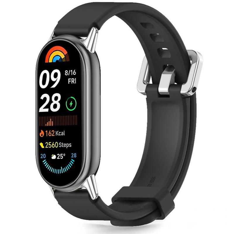 Tech-Protect IconBand Classic remienok pre Xiaomi Smart Band 8 / 9 / 10 / NFC, čierny