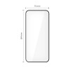 Tech-Protect Glass Fit+ tvrdené sklo pre Xiaomi Redmi 15 4G / 5G, čierne (2 ks)