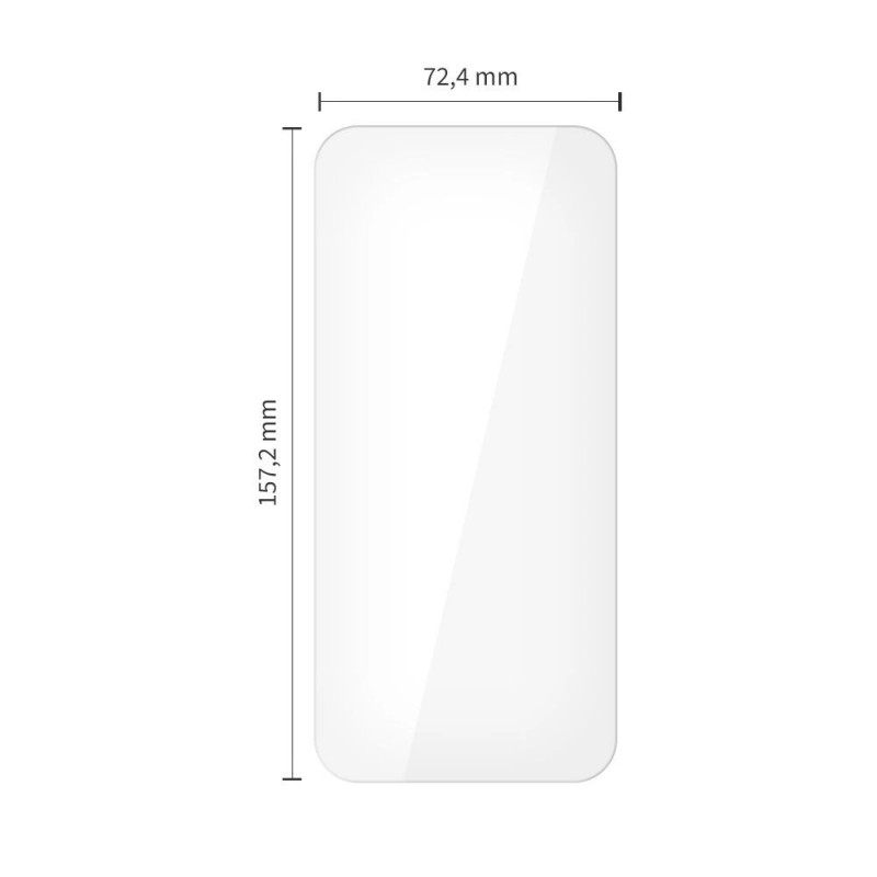 Tech-Protect Glass Fit+ tvrdené sklo pre OnePlus 15, priehľadné (2 ks)