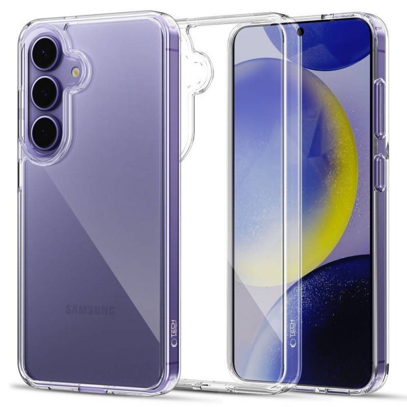 Tech-Protect Flexair Hybrid puzdro pre Samsung Galaxy S25 FE, priehľadné