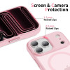 Tech-Protect MagMat MagSafe puzdro pre Apple iPhone 17 Pro Max, matné ružové