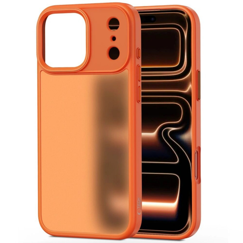 Tech-Protect MagMat puzdro pre Apple iPhone 17 Pro, matné kozmické oranžové