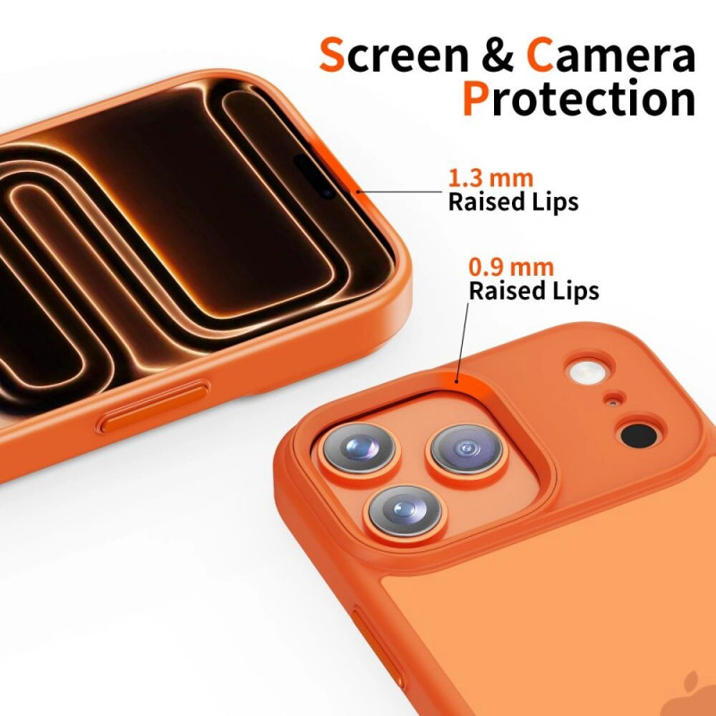 Tech-Protect MagMat puzdro pre Apple iPhone 17 Pro, matné kozmické oranžové
