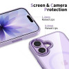 Tech-Protect MagMat MagSafe puzdro pre Apple iPhone 17, levanduľové/priehľadné