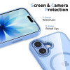 Tech-Protect MagMat MagSafe puzdro pre Apple iPhone 17, hmlistomodré/priehľadné