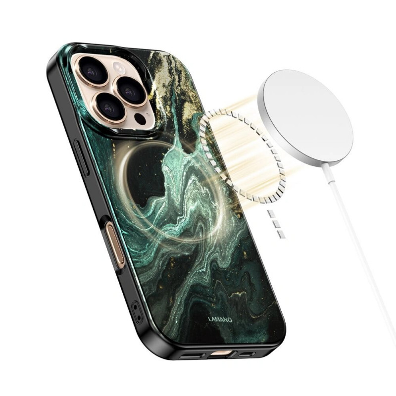 Tech-Protect Lamano MagSafe puzdro pre Apple iPhone 16 Pro Max, Verde Aura