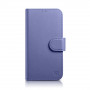 iCarer Wallet Case 2in1 kožené puzdro s klapkou pre iPhone 14 Plus, Anti-RFID, svetlofialové (WMI14220727-LP)