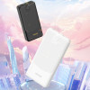 Powerbanka Dudao K10 10000 mAh, 2 x USB-A, 2,4 A, biela