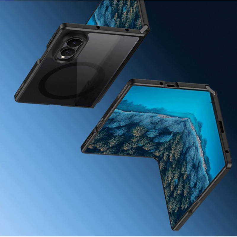Dux Ducis Aimo Hybrid puzdro pre Samsung Galaxy Z Fold8, magnetické, čierne