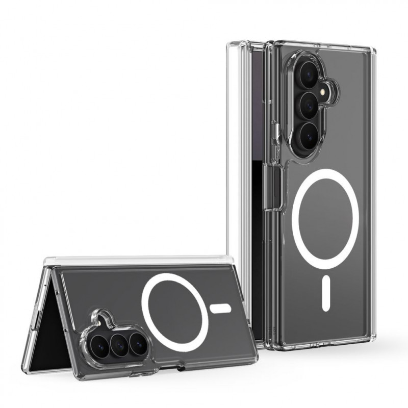 Dux Ducis Clin Mag puzdro pre Samsung Galaxy Z Fold8 Ultra, MagSafe, priehľadné