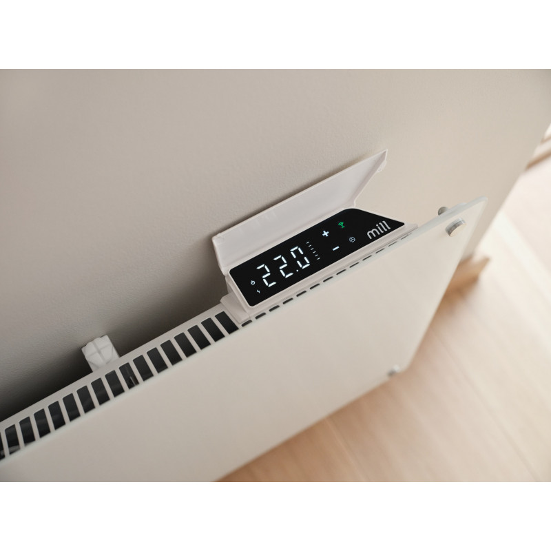Mill Glass Smart WiFi panelový ohrievač Gen. 4 GL1300WIFI4, 1300 W, biely