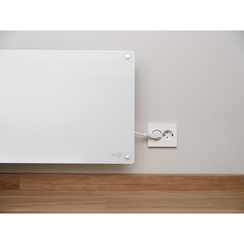 Mill Glass Smart WiFi panelový ohrievač Gen. 4 GL1300WIFI4, 1300 W, biely