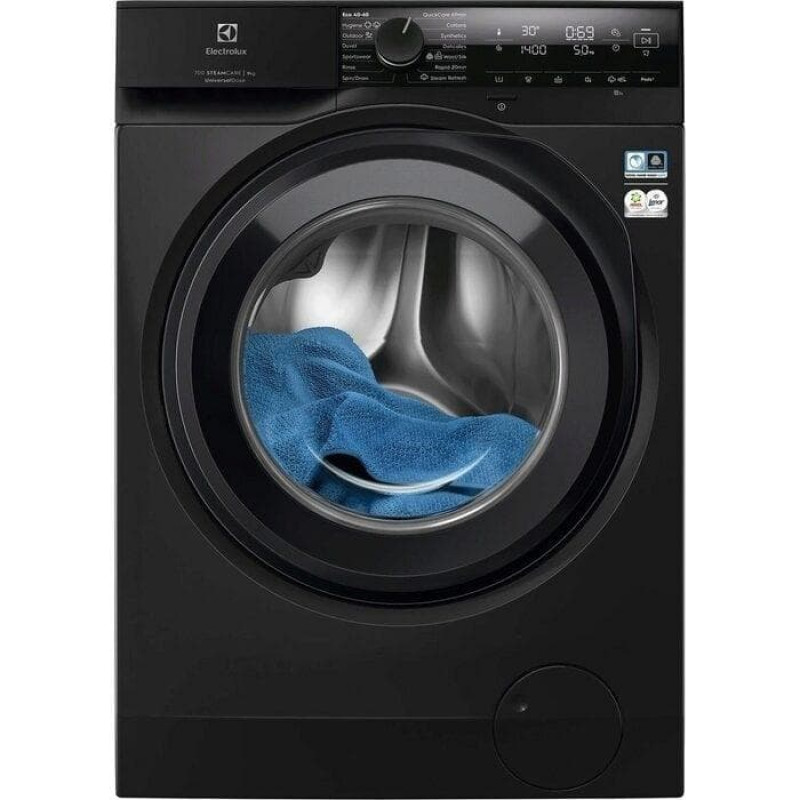 Electrolux EW7FG4492UDE práčka s predným plnením, 9 kg, čierna