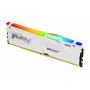 Kingston FURY Beast 16 GB DDR5-5600 CL40 pamäťový modul DIMM, RGB, biely, KF556C40BWA-16